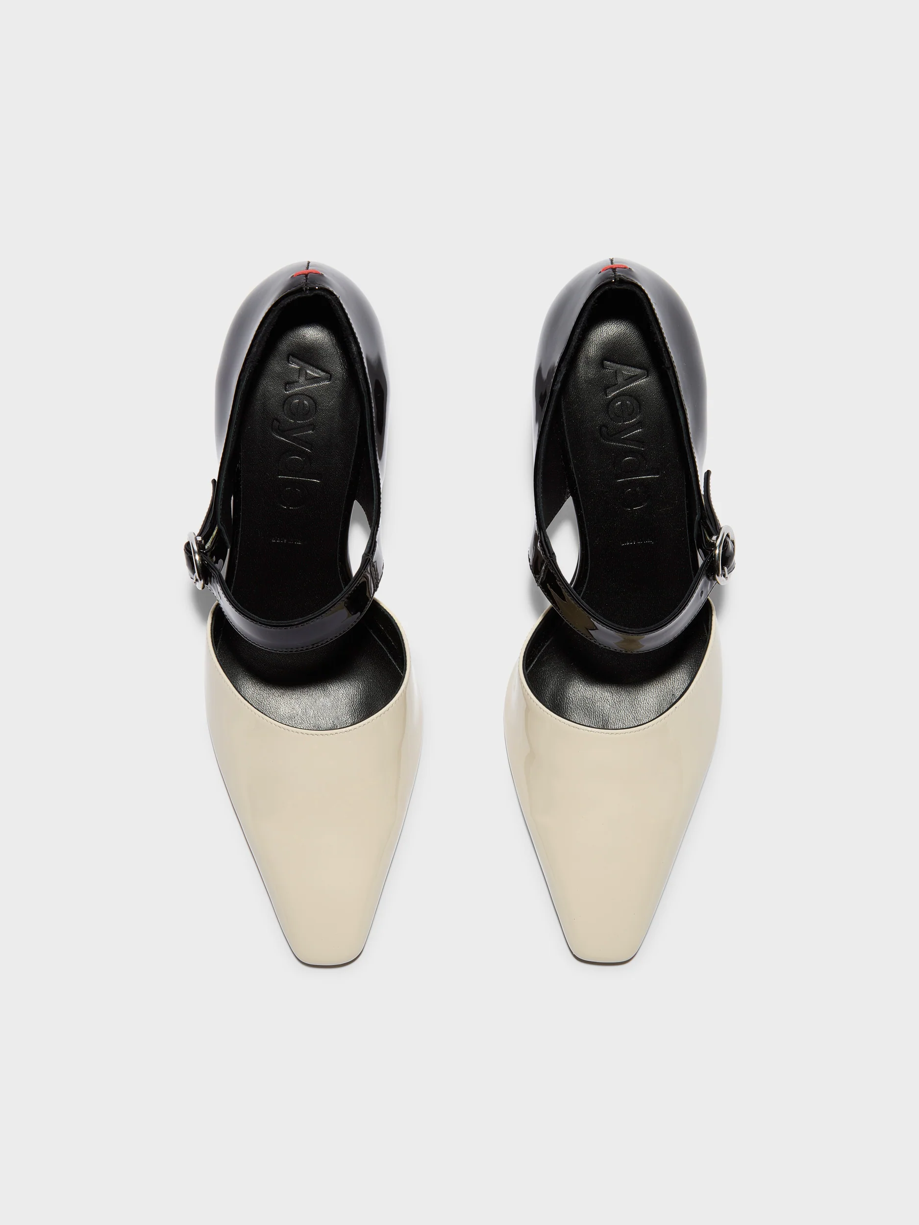 Isidora Duo-Tone Mary-Jane Pumps - Image 5